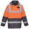 Portwest Hi-Vis Contrast Traffic Jacket Thumbnail