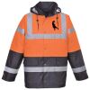 Portwest Hi-Vis Contrast Traffic Jacket Thumbnail