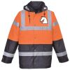 Portwest Hi-Vis Contrast Traffic Jacket Thumbnail