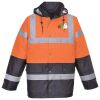 Portwest Hi-Vis Contrast Traffic Jacket Thumbnail